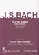 Johann Sebastian Bach: Suite In A Minor BWV 997: Flute & Guitar: Instrumental