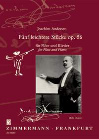 Joachim Andersen: Fnf leichtere Stcke op. 56: Flute: Instrumental Work