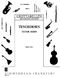 Fingering Table for Baritone / Flugelhorn: Tenor Horn: Instrumental Tutor