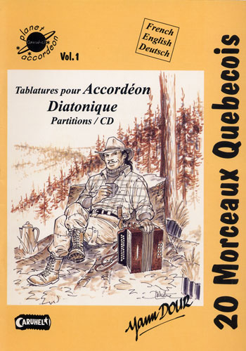 Traditionnels : 20 morceaux Qubcois pour Accordon Diatonique Vol.1
