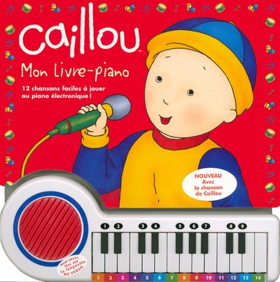 Caillou - Mon livre-piano