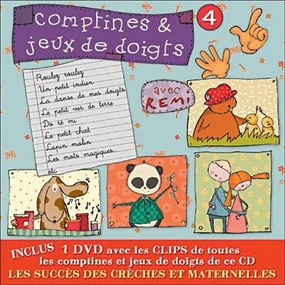 Album CD/DVD `Comptines et jeux de Doigts` avec R�mi Vol.4