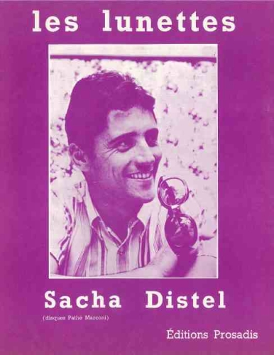  Distel, Sacha :  Les Lunettes