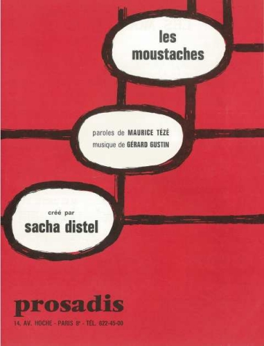  Distel, Sacha : Les Moustaches