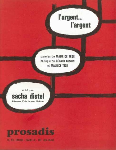  Distel, Sacha : L'Argent... L'Argent