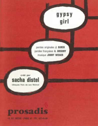  Distel, Sacha : Gypsy Girl