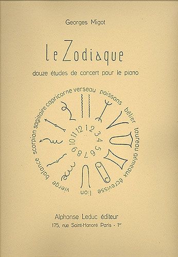 Migot, Georges : Zodiaque n°5 : Les Gemeaux