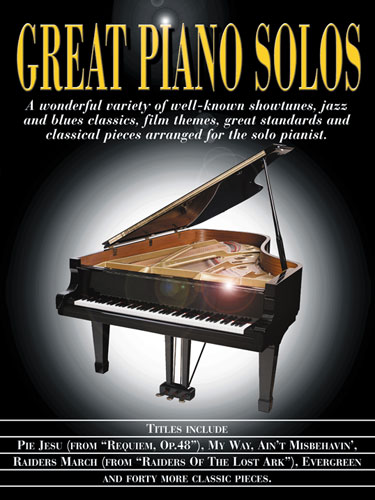 Great Piano Solos : The Black Book