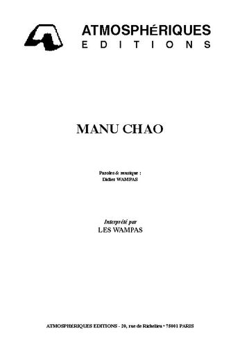 Wampas, Didier / Les Wampas : Manu Chao