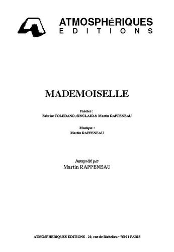 Martin Rappeneau : Mademoiselle