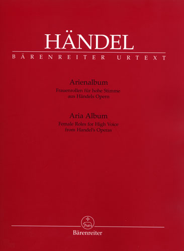 Haendel, Georg Friedrich : Aria Album - Female Roles For High Voice from Haendel's Operas
