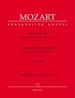 Mozart, Wolfgang Amadeus : Konzert für zwei Klaviere und Orchester Es-Dur KV 365 (316a) (Nr. 10)