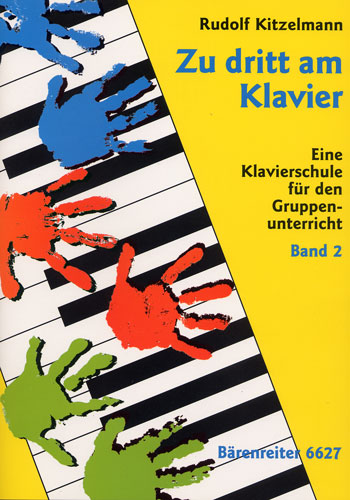 Kitzelmann, Rudolf : Zu dritt am Klavier - Band 2