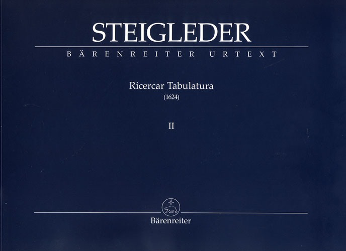 Sheet Music : Steigleder, Johann Ulrich : Ricercar Tabulatura (1624 ...