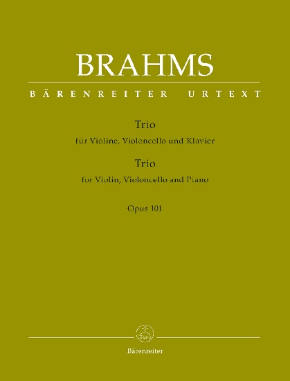 Brahms, Johannes : Trio for Violin, Violoncello and Piano op. 101