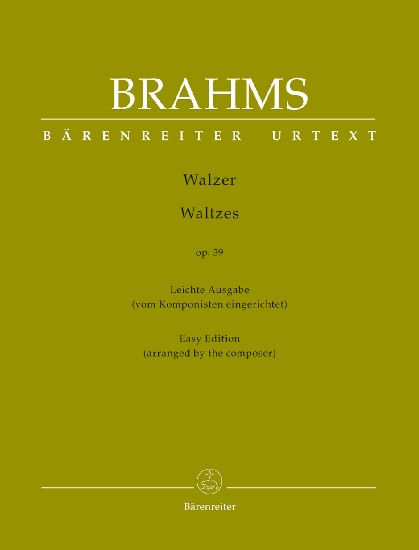 Brahms, Johannes : Waltzes op. 39 / Easy Edition