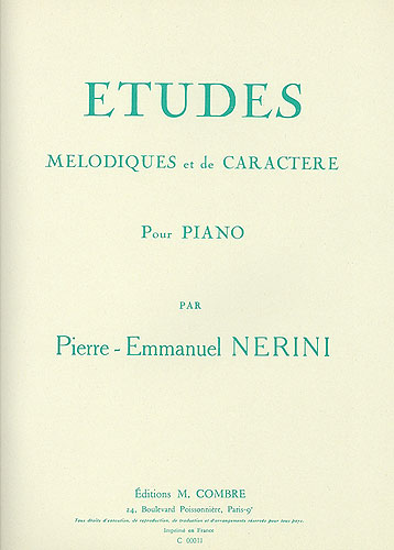 Nerini, Emmanuel-Pierre : Etudes Melodiques