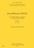 Bach, Jean-Sébastien : Clavier bien tempéré 2e livre - Cahier B n°7 à 12