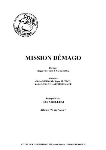 Parabellum : Mission D�mago