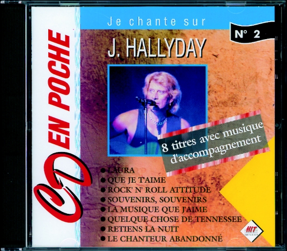 CD en poche n°2 Johnny Hallyday