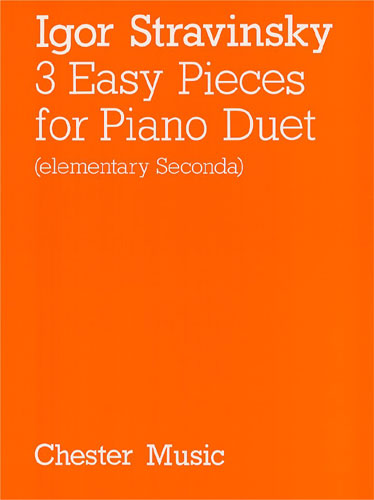 Stravinsky, Igor : Three Easy Pieces for Piano Duet