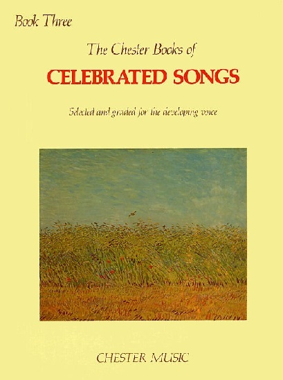 CHESTER BOOKS OF CELEBRATED SONGS BOOK 3 CHANT/PIANO