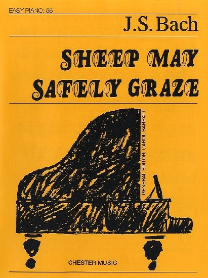 BACH EASY PIANO 56 SHEEP MAY SAFELY GRAZE PIANO