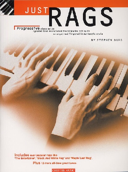 JUST RAGS PROGRESSIVE PIANO SOLOS S. DURO