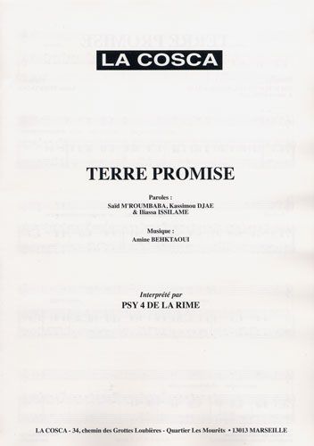 Psy 4 De La Rime : Terre Promise