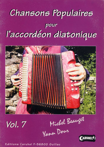 Divers : Chansons populaires Vol.7 pour Accordéon Diatonique