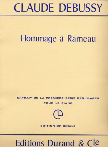 Debussy, Claude : Hommage à Rameau