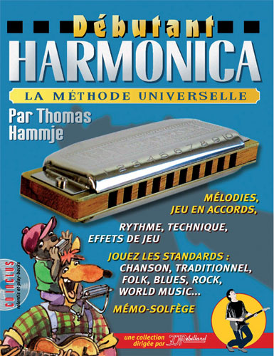 Hammje, Thomas : Méthode Rebillard Débutant Harmonica + CD