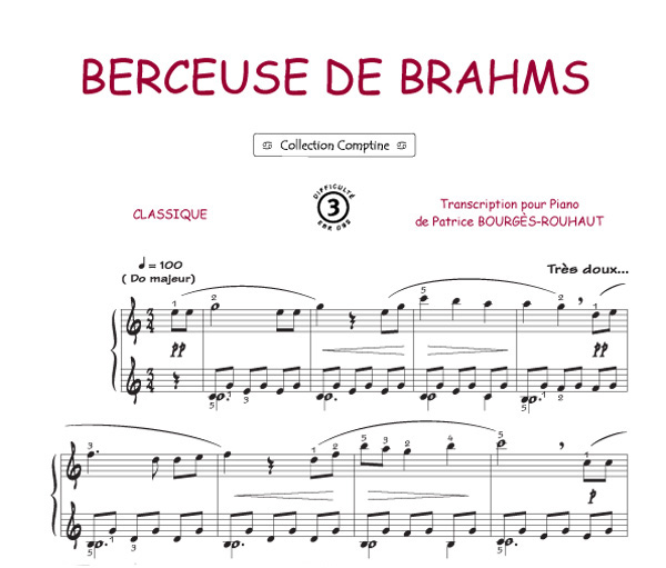 Berceuse de Brahms (Comptine)