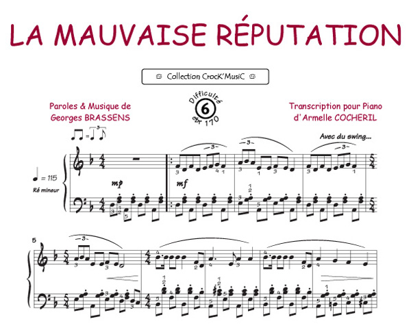 Brassens, Georges: La Mauvaise R�putation (Collection CrocK'MusiC)