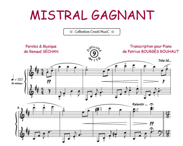 Renaud : Mistral gagnant (Collection CrocK'MusiC)