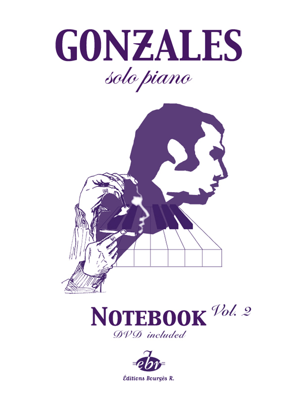 Gonzales Solo Piano : Note book Vol.2   DVD Piano Vision
