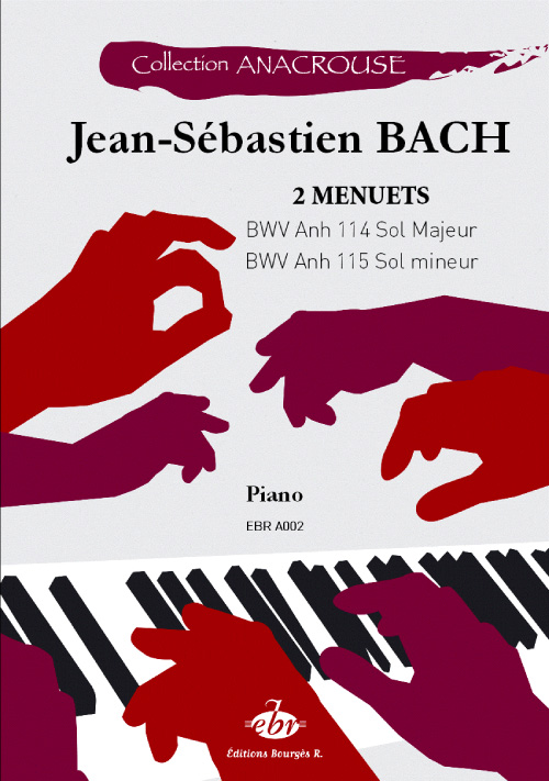 2 Menuets (Bach, Johann Sebastian) (Collection Anacrouse)