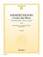 Mendelssohn, Flix : 6 Romances Sans Paroles Opus 30