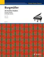 Burgmller, Johann Friedrich Franz : Etueden 25 Leichte Op100
