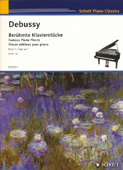 Claude Debussy : Pices Clbres Volume 1