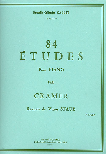 Cramer, Johann-Baptist : 84 Etudes (N° 64 À 84) Volume 4 (Eg117D)