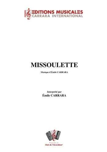 Emile Carrara : Missoulette