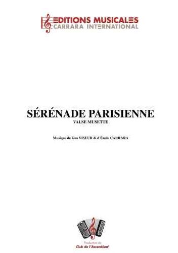 Emile Carrara : S�r�nade Parisienne (Valse Musette)
