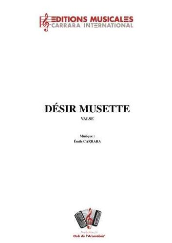 Emile Carrara : D�sir Musette (Valse)