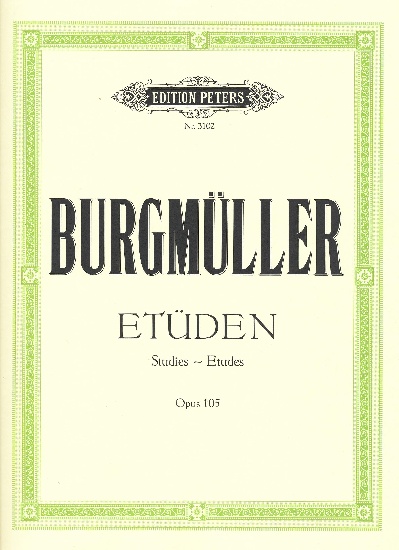 Burgmuller, Friedrich : 12 Brilliant and Melodious Studies Op.105