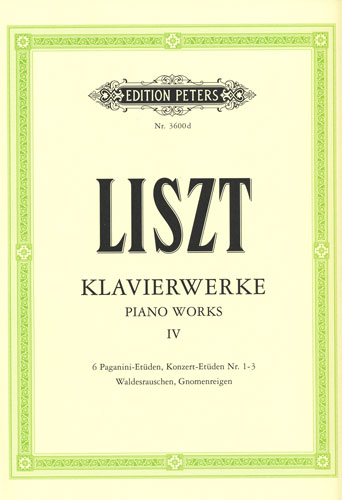 Liszt, Franz : Piano Works IV