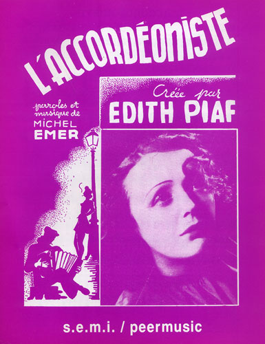 Piaf, Edith : Accordeoniste (l')