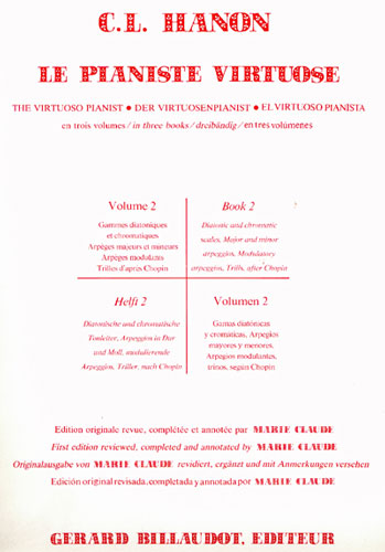 Hanon, Claude : Le Pianiste Virtuose Vol.2
