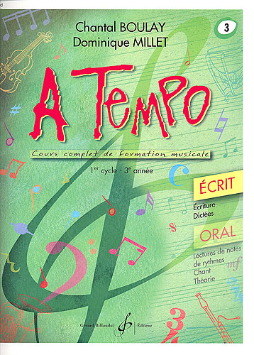 A Tempo - Volume 3, série écrit