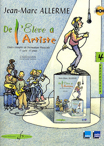 De l'lve  l'artiste - volume 4, livre du professeur (Allerme, Jean-Marc)